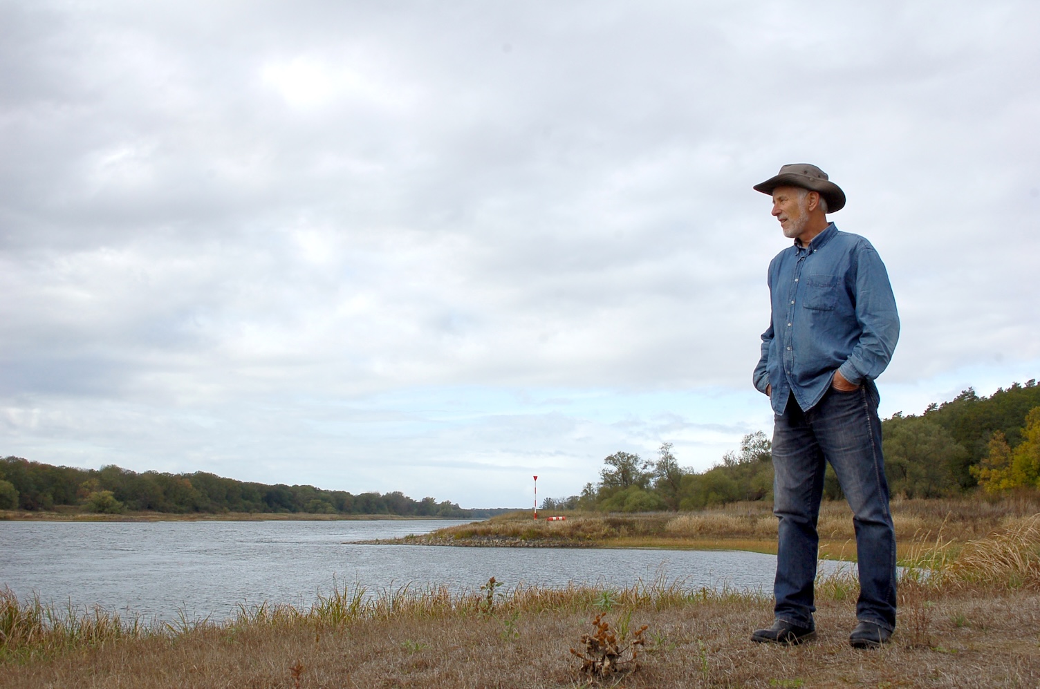 Ernst Paul Dörfler Der Mann und der Fluss Copyright Katja Zumpe